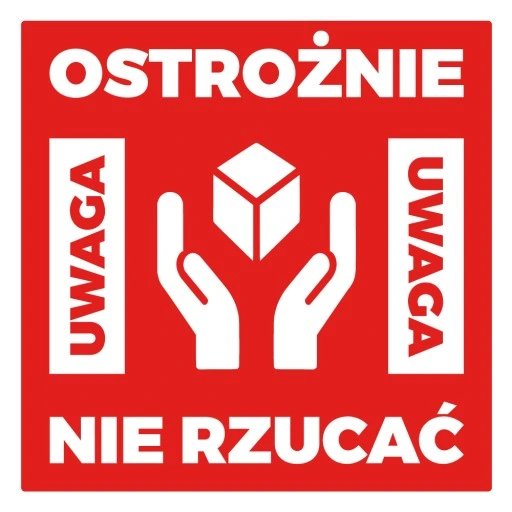 Labet Print — Drukarnia Cyfrowa etykiet na roli — etykiety ostrzegawcze. Znakowanie paczek, naklejki ostrzegawcze na paczki